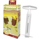 Ver imagem 5 de Descascador Abacaxi com Lâmina Fatiadora Removedor Núcleo Miolo Fruta Multifuncional Cascaxi