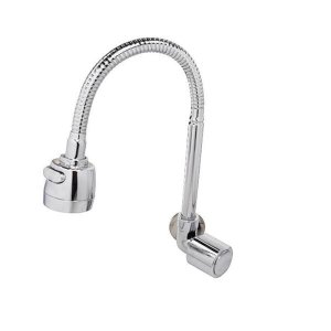 Torneira Gourmet 1168 C-40 1/4 Volta Metal Bica Móvel Parede