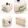 Dimmer Controle Rotatório 12-24V Analógico Lâmpada Fita LED Regulador Potência Energia Tensão - 6