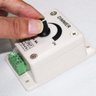 Dimmer Controle Rotatório 12-24V Analógico Lâmpada Fita LED Regulador Potência Energia Tensão - 2