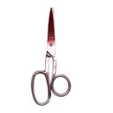 Ver imagem 5 de Tesoura Revestimento Aço Inox Uso Geral Lâminas Alta Qualidade Resistente Alfaiataria Costura