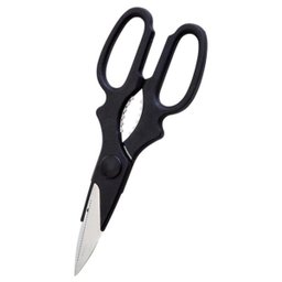 Tesoura Cozinha Aço Inox Corte Multiuso Embalagem Ossos Aves Resistente Anatômica Cabo - 2