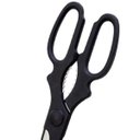 Ver imagem 3 de Tesoura Cozinha Aço Inox Corte Multiuso Embalagem Ossos Aves Resistente Anatômica Cabo