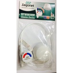 Kit Regulador 3 Fios Ducha Master Banho Bivolt Zagonel - 1