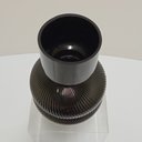 Ver imagem 3 de Vaso Decorativo Enfeite Casa Vintage Home&Co Vidro 22x15x15cm Preto