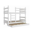 Ver imagem 5 de Treliche Madeira Maciça com Colchões Inclusos Multimóveis CR35686 Branco
