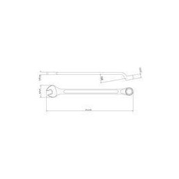Chave Combinada 32" com Pescoço - Tramontina - 2