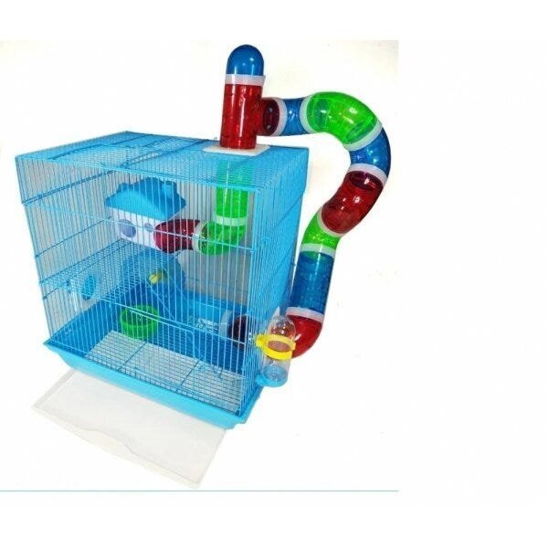 Gaiola Hamster Roedores 2 Andares Play Ground - 1
