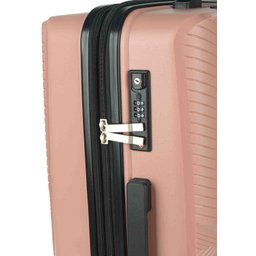 Mala de Viagem Polo King Milão c/ Cadeado - Tam P de bordo - Rosa - 2