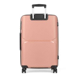 Mala de Viagem Polo King Milão c/ Cadeado - Tam P de bordo - Rosa - 3