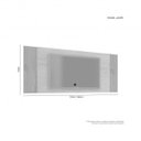Ver imagem 5 de Rack com Painel para TV até 42 Polegadas Bem Ti Vi Jaspe JCM Móveis