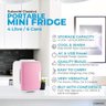 Mini Geladeira Frigobar 2 em 1 12v 4l Rosa Trivolt - 3