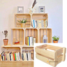 Caixa caixote Decoração de Madeira Pinus M 38x24x21 - 1