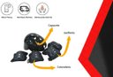 Ver imagem 2 de Acessório de Segurança Hora da Aventura:preto
