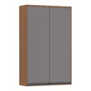 Ver imagem 2 de Armário Aéreo Cristaleira 80cm 2 Portas Isa Luciane Móveis