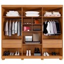 Ver imagem 2 de Guarda Roupa New Master 6 Portas Benetil Cinamomo