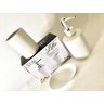 Kit Banheiro com Porta Sabonete Líquido, Saboneteira e Porta Escovas - 2