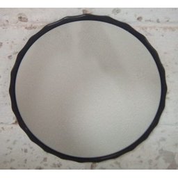 Espelho Decorativo Parede Moldura Polipropileno de 28cm Preto - 2