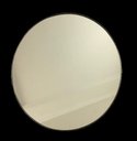 Ver imagem 1 de Espelho Decorativo Parede Moldura Metal de 40cm Branco