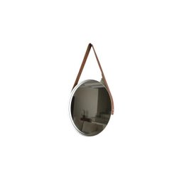 Espelho Adnet Parede Moldura Metal de 40cm Branco - 1