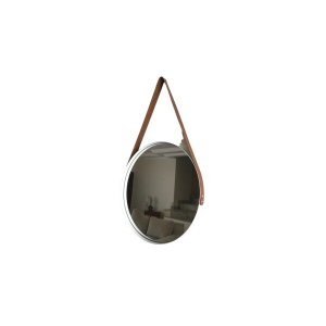 Espelho Adnet Parede Moldura Metal de 40cm Branco