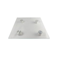 Boleira Petisqueira Vidro Retangular 32x22cm - 1