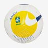 Bola Society Nike Brasil CBF Branco e Amarelo - 1