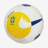 Bola Society Nike Brasil CBF Branco e Amarelo - 3