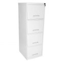 Ver imagem 1 de Arquivo de Aço 4 Gavetas Branco - Ultra Móveis