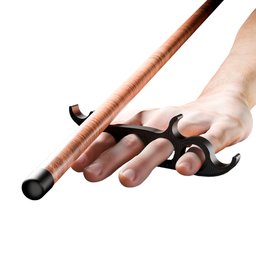 Cruzeta para Taco de Bilhar: Fancho 3d com Suporte Robusto -preto - 5