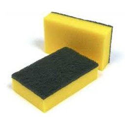 Esponja Dupla Face Multiuso SuperPro Bettanin Amarela 10 Unidades - 1