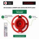 Ver imagem 2 de Kit Cortador Circular de Alta Resistência Nt Cutter C-2500P Mais Lâmina Bc-1P Japonesa Nt Cutter