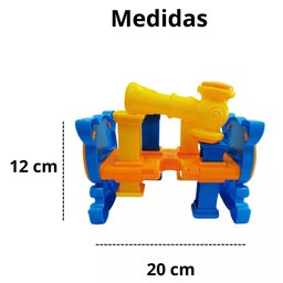 Brinquedo Educativo Mesinha de Martelar Infantil com Martelo - 5