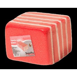 Esponja Não Risca Multiuso Dupla Face Suave SuperPro Bettanin Rosa 20 Unidades - 2