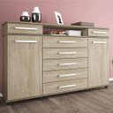 Ver imagem 3 de Quarto de Casal Completo com Guarda-Roupa 3 Portas, Cômoda e Cabeceira Espresso Móveis