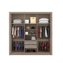 Ver imagem 5 de Quarto de Casal Completo com Guarda-Roupa 3 Portas, Cômoda e Cabeceira Espresso Móveis
