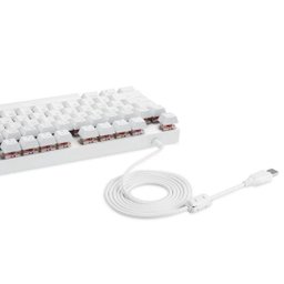 Teclado Mecânico Motospeed CK82, RGB, Switch Red, Cor Branco - 4