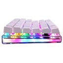 Ver imagem 3 de Teclado Mecânico Motospeed K87S, RGB,Switch Blue, US, Branco