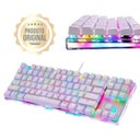 Ver imagem 1 de Teclado Mecânico Motospeed K87S, RGB,Switch Blue, US, Branco