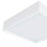 Luminária Plafon Sobrepor Branco para Sala Cozinha 25x25cm 2xe27 - 2