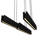 Ver imagem 5 de Pendente Retangular Yeats Slim Preto A1