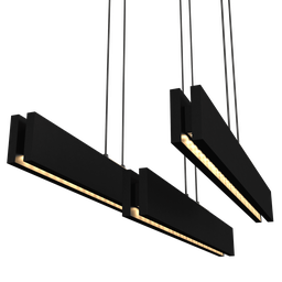 Pendente Retangular Yeats Slim Preto A1 - 5