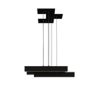 Ver imagem 2 de Pendente Retangular Yeats Slim Preto A1