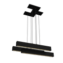 Ver imagem 3 de Pendente Retangular Yeats Slim Preto A1