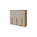 Ver imagem 6 de Guarda-roupa Lopas Alonzo 6 Portas 4 Gavetas