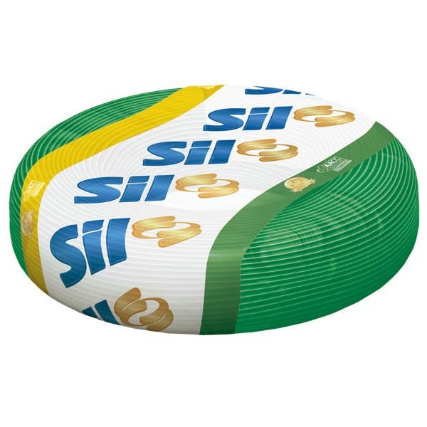 Cabo Flexível 2,5mm² VERDE 750V rolo 50 metros - SIL - 1