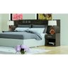 Cabeceira Casal Extensível com 2 Mesas de Apoio Havana Plus Santos Andirá - 1