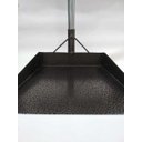 Ver imagem 2 de Pá para lixo Aço Pintado Preto 24cm Cabo Reto 90cm