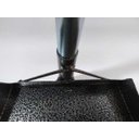 Ver imagem 3 de Pá para lixo Aço Pintado Preto 24cm Cabo Reto 90cm