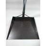 Pá para lixo Aço Pintado Preto 24cm Cabo Reto 90cm - 1
